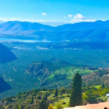 Aiolos Center Panoramic View&yoga Harmony Hotel&rooms 2* Delphi